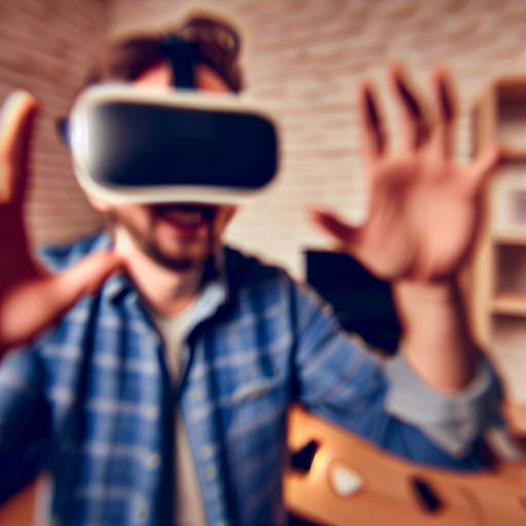 This hero image emphasizes the role of seeking professional help when DIY solutions don't resolve VR headset blurriness.